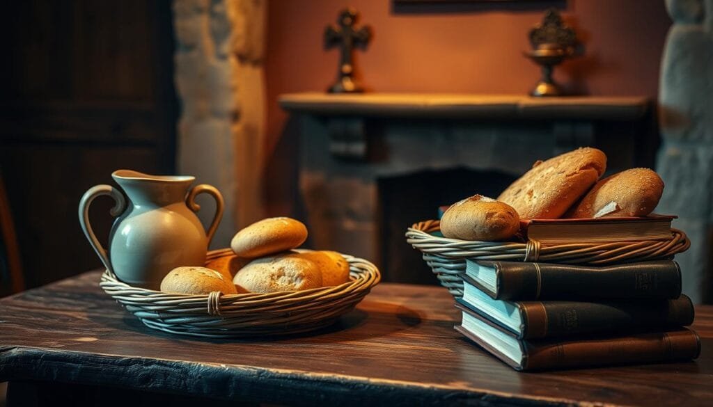 Biblical hospitality symbols