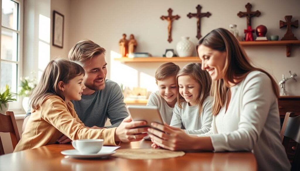 Catholic digital witness in family life Catholic digital witness in family life